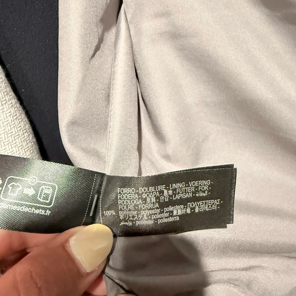 Zara Gray Blazer Jacket - Picture 8 of 9